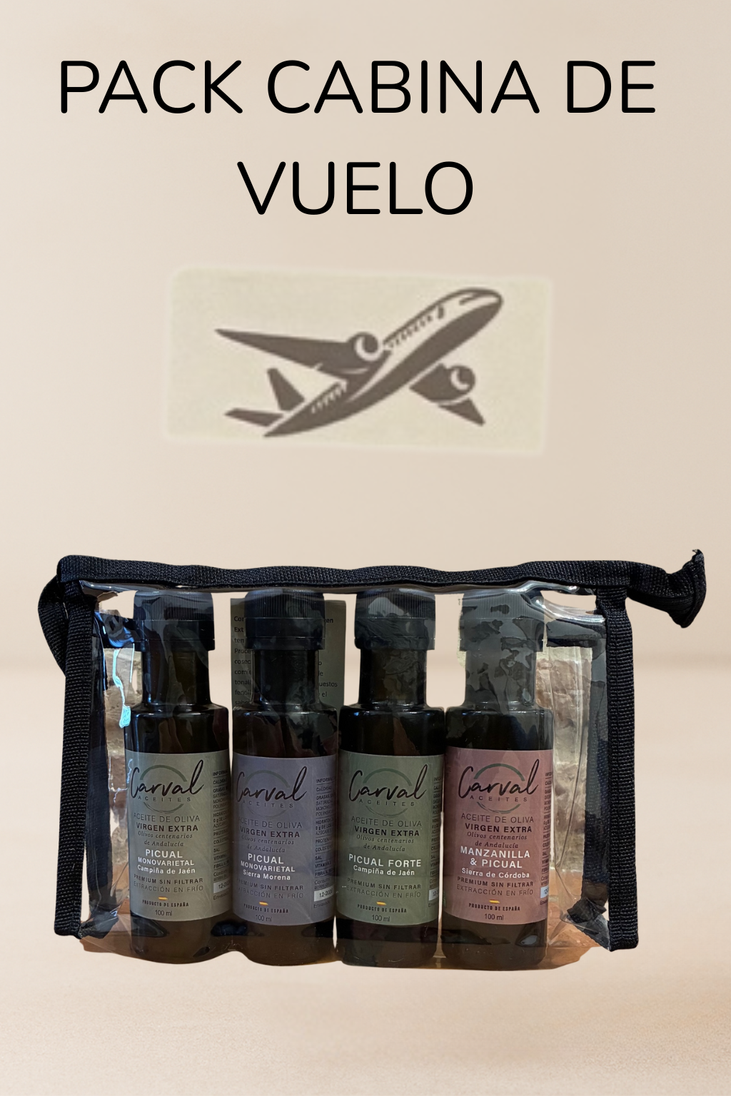 PACK CABINA DE VUELO - 4 x 100ml